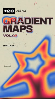 the front cover of a book with an orange and blue star on it