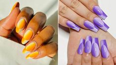 These Double Ombré French Nails Are an Optical Illusion | Allure Ombre French Nails, Nyc Nails, Nail Tutorial Videos, Ombre Manicure, Racun Shopee, Basic Nails, Gray Nails, Nail Art Ombre, Nails For Kids