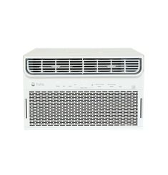 a white air conditioner on a white background