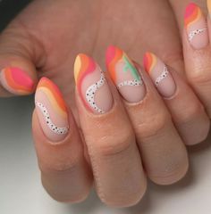 Desert Nails, Flamingo Nails, Teen Nails, Boho Nails, Pink Nail Art, Fancy Nails Designs, Summery Nails, Summer Acrylic Nails, Classy Nails