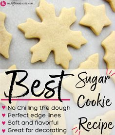 the best sugar cookie recipe for christmas cookies