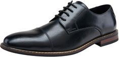 PRICES MAY VARY. SIZE-Using standard US size makes this men dress shoes a snug fit and won't hurt your foot COMFORTABLE FIT-Breathable lining and cushioned insole of the men's business oxford keeps your feet cool and odor-free all day long SOLE-Flexible rubber sole makes this brogue shoes reduce the foot fatigue STYLE-Produced through polishing enrich this formal shoes for men with good gloss and smooth touch OCCASION-These oxford casual shoes is not only for work,but also for formal occasions l Black Dress Shoe, Formal Dress Shoes, Black Oxford Shoes, Cap Toe Shoes, Men's Dress Shoes, Suede Oxfords, Casual Dress Shoes, Oxford Dress Shoes, Oxford Shoes Men