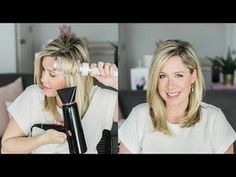 Blow Dry Round Brush, Blow Dry Hair For Volume, Low Ponytail Hairstyles, Blow Hair, Short Hair Waves, Chignon Hair, Blow Dry Hair, Hair Magazine, Round Brush