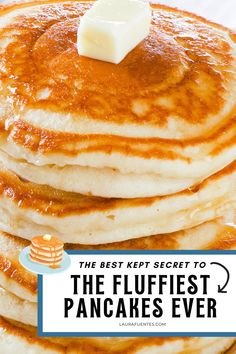 the best ket secret to the flufffest pancakes ever is here and it's so good