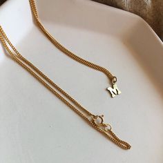 "Choose your initial for this beautiful, simple, stackable necklace. 14K Gold Filled (won't tarnish!) Initials A-Z 16\" chain (request a 2\" extender at checkout)" Stackable Necklaces, Necklace For Women, Initial Necklace, Charm Necklace, Women Girl, Womens Necklaces, Gold Filled, Gold Bracelet, Initials