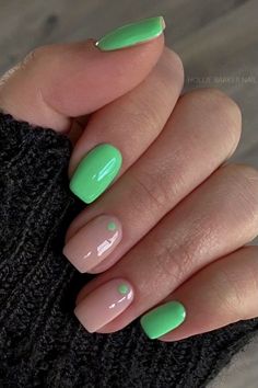 Short Gel Nails, Modern Nails, Nails Colors, Nails 2021, Cute Gel Nails, Short Acrylic Nails Designs, Nails Summer, Short Nail Designs, Neon Nails