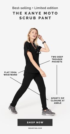 Medical Shop, Scrub Style, Flattering Pants, Figs Scrubs, Medical Outfit, Trouser Pocket, Pose Yoga, Scrubs Nursing, Womens Scrubs