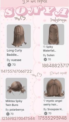 This code should work on any game such as, Brookhaven, Berry avenue, Bloxburg and more | background: credits to the right owner Hair Accessories Bloxburg Codes, Brown Hair With Blonde Highlights Bloxburg Codes, Berry Avenue Wig Codes, Berry Avenue Codes Makeup, Roblox Outfit Codes Bloxburg, Idle Code Berry Ave, Roblox Hair Names, Brown Roblox Hair, Bloxburg Hair Codes Brown