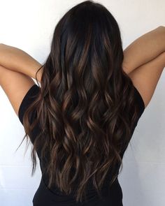 Brown Hair With Dark Brown Balayage, Black Brown Balayage Hair, Balayage Subtle Brown, Black Balayage On Brown Hair, Subtle Balayage On Dark Hair, Dark Hair Colour Ideas Highlights, Subtle Balayage Dark Hair, Dark Brown Hair Black Highlights, Level 4 Brown Hair With Highlights