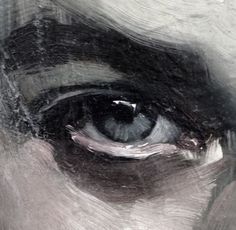 an eye is shown in this artistic painting