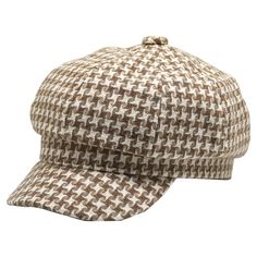 PRICES MAY VARY. ❤This Houndstooth newsboy caps for women are made of high quality durable material. With houndstooth design warm beret English retro newsboy hats will become a new highlights of fashion collocation ❤One Size Fits Most: Our beret hats for women with chic houndstooth design fit most girls. Size: 7 - 7/1/4, brim (2.17") perfect gift choice for Birthday, Christmas day, New Year, Valentine's day. ❤Features of Stylish Newsboy Cap: lightweight, breathable, vintage eight panel plaid pap French Hats, Womens Newsboy Cap, Paperboy Cap, Hats For Girls, Girls Fall Fashion, Beret Hats, Beret Cap, Hats Summer, Baker Boy Hat