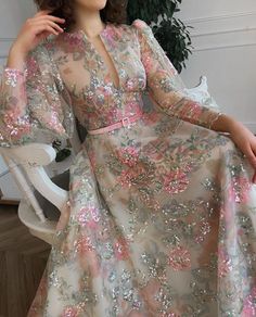 Flower Tulle, Rose Gown, Lace Fabrics, For Wedding Dress, Floral Gown, Gorgeous Gowns, Embroidered Lace