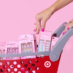 What style are you picking up on your next @target trip? 🛒💖 Everyday Nails, Target Run, Wide Nails, Short Fake Nails, Makeup Haul, Shiny Nails, New Nail, Great Nails, Girls Nails