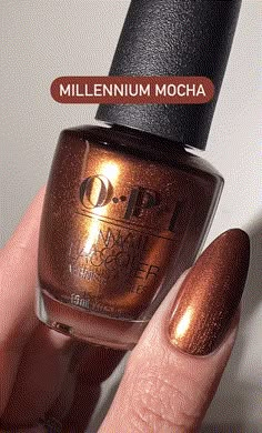 30+ Must-Have Fall Nail Colors From OPI Blush & Pearls Mule Nails, Moscow Mule Nails, Nail Color Fall, Pumpkin Spice Nails, Opi Nail Polish Colors, Mocha Mousse, Essie Nail Colors