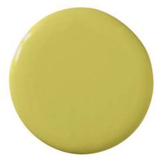 a yellow round object on a white background