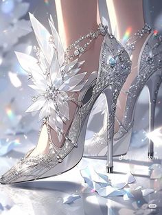 Magical Heels, Mafia Queen, Fanfic Ideas, Creative Shoes