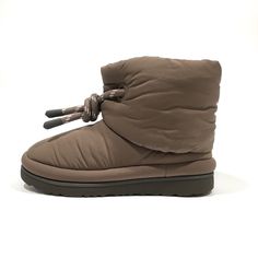 Authentic Ugg “Classic Maxi Short” Kids’s Boots -Model: 1130773k -Color: Walnut Brown -Size: Big Kids Us 4 / Uk 3 -New Without Original Box Details: -Updating Our Icon With Maximalist Puff Uppers, This Bold Take On The Classic Is Lined In Our Ultra-Cozy Uggplush Wool Blend For Unparalleled Softness And Warmth. -Post-Applied Treatment Treated To Repel Light Amounts Of Water. Product Should Be Re-Treated Periodically To Maintain Protection. -Protected: Post Applied Treatment -Topically Applied Wat Sparkle Ugg Boots, Puffer Boots, Toddler Ugg Boots, Baby Ugg Boots, Ugg Rain Boots, Toddler Girl Boots, Girls Ugg Boots, Girls Black Boots, Camel Boots