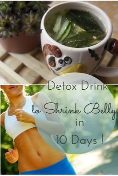 My belly is flat in only 10 days.. this is the most effective detox drink I tried so far ! Shrink Belly, Smoothie Detox, Detox Drinks Recipes, Liver Detox, Diet Vegetarian, Body Cleanse, Natural Detox, Body Detox, Detox Your Body