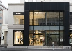 a store front with the word pinko written on it