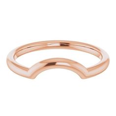 Cassandra stacking ring. A C-shape thin stacking ring. This contemporary contoured wedding band is simple yet stylish addition to many low profile engagement ring styles. ♥ Ring shank width is 1.7mm to 2mm wide, height 1.7mm. ♥ the C-shaped opening is 8.6mm wide ♥ Ring is available in White Gold, Yellow Gold, Rose Gold and Platinum ♥ Available in US sizes 4 to 9, larger sizes may vary in price. Please indicate your ring size during checkout. ♥ Ring is Made to Order- for the most up-to-date fabri Low Profile Engagement Ring, Low Profile Engagement Rings, Contoured Wedding Band, Contour Wedding Band, Ring Styles, Ring Shank, Stacking Bands, Wide Ring, Ring Stacking