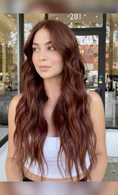 Fashion Bax Hair Color For Brown Eyes, Copper Brown Hair, Cowboy Copper, Red Hair Inspo, Copper Hair Color