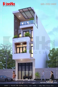 this is an image of a two story house