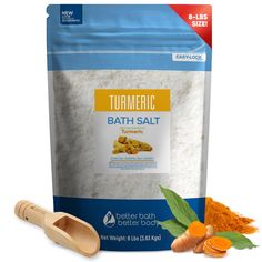 PRICES MAY VARY. Turmeric Bath Soak: Enjoy A Soothing Turmeric Bath Soak Made With Pure All-Natural Ingredients USP Grade Epsom Salt: Made With Pure USP-Grade Epsom Salt, Essential Oils, and Vitamin C Crystals Essential Oils: Includes Turmeric, Cinnamon, Ylang Ylang, Orange and Grapefruit Essential Oil Purifies Your Bath Water: Also includes Vitamin C Crystals to help neutralize the impurities in your bath water BPA Free Pouch: Made In USA With Ingredients Ethically Sourced Worldwide Turmeric Ba Foot Detox Soak, Seal Online, Ginger And Lemon, Natural Ginger, Tangerine Essential Oil, Bath Soaks, Detox Bath, Grapefruit Essential Oil, Frankincense Essential Oil