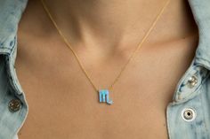 Opal Necklace Simple, Women Gold Pendant, Aquarius Necklace, Virgo Necklace, Scorpio Necklace, Libra Necklace, Silver Necklace For Women