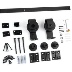 the kit includes hardware, mountings and accessories