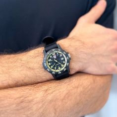 Details:Origin: Swiss MadeAlways Visible: Constant glow for up to 25 yearsSize of case (diameter): 44 mmFunction: Time DateWater resistance (meters, feet, ATM): 100 / 330 / 10Movement: Swiss QuartzCase material: CARBONOX™Bezel: Uni-directional rotatingCase back: CARBONOX™ screw onCrystal glass material: Hardened mineral crystal (550-650 Vickers)Crown: Double security gasket, crown protectedStrap / bracelet: Webbing NATO styleLug width: 22 mmCase height: 12 mmWeight: 45 g Black Chronometer Watch For Everyday Use, Black Everyday Chronometer Watch, Leatherback Sea Turtle, Outdoor Watch, Diamond Drop Necklace, All Band, Stackable Bands, Natural Diamond Ring, Half Eternity Band