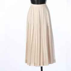 Peggy Jennings Cream Pleated Midi Wrap Skirt 2 Button Closure Size Small ***Part Of A Set. Has A Matching Jacket. Sold Separately!!!* Excellent Condition! **This Is A Pre-Owned Piece. We Try Our Best To Accurately Portray Each Piece In Our Photos, Including Any Flaws, But It's Possible We May Miss Things. Colors Of Pieces May Vary Slightly From Photos Due To Lighting Conditions. If There Is Anything You Would Like More Photos Of, Please Just Ask! Midi Wrap Skirt, Women Skirts Midi, Wrap Skirt, More Photos, Midi Skirt, Womens Skirt, Skirt, Cream, Lighting