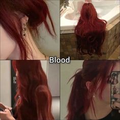 Hairstyles Winter, Red Hair Inspo, Gorgeous Birthday, Cherry Hair, Candy Hair, Birthday Hairstyles, Dyed Hair Inspiration, Hair Inspiration Short, Pretty Hair Color