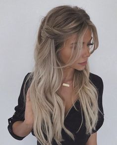 Half Up Half Down Hair Prom, Blond Balayage, Formal Hair, Haircut Styles, Brown Blonde Hair, Fancy Hairstyles, Bridal Hairstyles