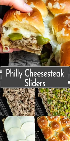 philly cheesesteak sliders are the perfect appetizer for any party