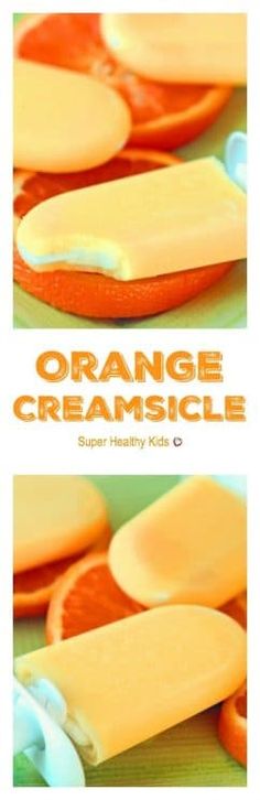 orange creamsice is an easy and healthy treat for kids