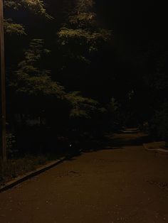 the street sign is lit up in the dark by the light of the street lamp