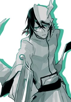 Bleach Ulquiorra, Goth Anime, Ulquiorra Cifer, Witch Characters, Horror Movie Art, Aesthetic Life, Emo Boys