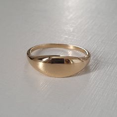 Simple Gold Earrings For Daily Use Studs, Gold Signet Ring With Simple Design For Wedding, Modern Simple Design Signet Ring For Formal Occasions, Classic 14k Gold Signet Ring With Simple Design, Gold Signet Ring With Simple Design, Minimalist Gold Signet Ring For Formal Occasions, Pinky Rings For Women, Rings Jewelry Simple