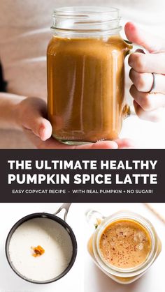 the ultimate healthy pumpkin spice latte recipe