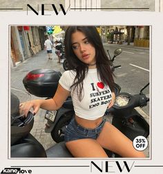 Women Fashion Base Heart Letter Print Round Neck Short Sleeve Crop T-shirt