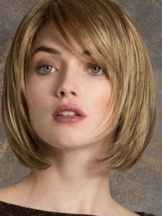 Bob wig, highlighted bob wig Swept Bangs, Wavy Bob Hairstyles, Choppy Bob Hairstyles, Layered Bob Hairstyles, Lob Haircut, Short Layered, Bob Hairstyles For Fine Hair, Side Swept