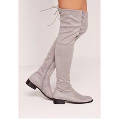 Missguided Gray Over The Knee Boots. Womens Us Size 7 / Uk 5. Perfect For Fall And Winter. Brand New In Box. Flat Over The Knee Boots, Grey Thigh High Boots, Boots Flat, Thigh Boots, Thigh Boot, Women Shoes Online, Grey Boots, Flat Boots, Thigh High Boots