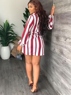 Material: 80-90% Polyester & Spandex. Features: Long sleeves, striped, loose mini dress, with a belt.Style: Casual, Office Dress With A Belt, Loose Mini Dress, Floral Dress Formal, Boho Swimwear, Lace Formal Dress, Clubwear Dresses, Belt Style, Lace Dress Long, Casual Office