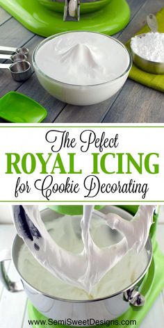 the perfect royal icing for cookie decorating is easy to make and so delicious