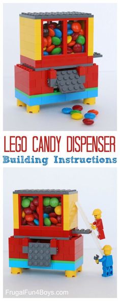 lego candy dispenser instructions for building instructions