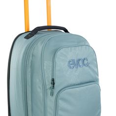 Compact, lightweight trolley with attached backpack for short travels. Detachable daypack Smooth running & replaceable skate wheels Cabin luggage dimensions for air travel (excluding daypack) Material: P 600D Volume: 40L + 20L Size: 56 x 38 x 22cm(+15cm) (22 x 15 x 8.7”(+5.9”)) Weight: 3.2kg (7.1lbs) Attributes Bag Dimensions in cm 56x38x(22+15) Bag Dimensions in inches 22x15x(8.7+5.9) Bag Material Deniers Polyester Volume 40+20L Volume Range 41-60L Waterproof Water-repellent Skate Wheels, Cabin Luggage, Rolling Backpack, Backpack With Wheels, Llbean Backpack, Air Travel, Luggage Accessories, Black Steel, Travel Bag