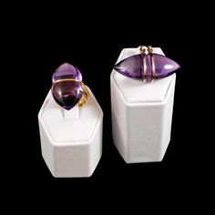 Bernd Munsteiner Amethyst Gold Ring and Pendant Set | From a unique collection of vintage fashion rings at https://www.1stdibs.com/jewelry/rings/fashion-rings/ Amethyst Gold, Vintage Style Rings, 18k Gold Ring, Pendant Set, Fashion Rings, Cufflinks, Gold Rings, 18k Gold, Amethyst