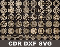 the cdr dxf svg files are available for use in many projects