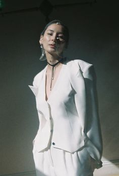 The Suit Vest – Kamperett Vest Styling, Ethical Wedding Dress, Pant Details, Sustainable Wedding Dress, Ethical Wedding, Test Shoot, Satin Wrap Dress, Silk Wrap Dresses, Organza Dress