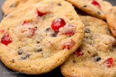 These chewy Cherry Garcia Cookies are bursting with sweet maraschino cherries and rich chocolate chunks, just like the iconic ice cream. Strawberry Martini, Cherry Garcia, Homemade Fudge Recipes, Cherry Juice, Silicone Baking Mat, Maraschino Cherry, Baking Mat, Cookie Scoop